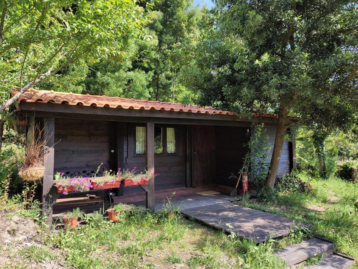 O Cantinho De Coura - A Cabana ปาเรเจส เจ โครา ภายนอก รูปภาพ
