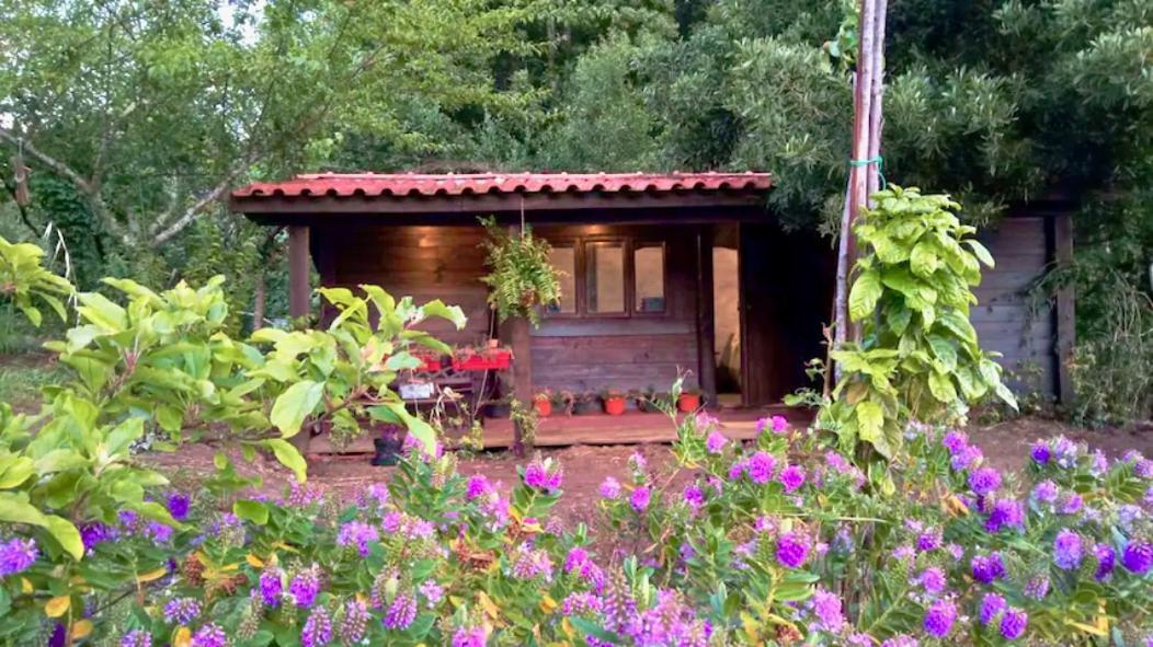 O Cantinho De Coura - A Cabana ปาเรเจส เจ โครา ภายนอก รูปภาพ